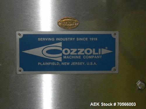Used Cozzoli Model FPS1 Automatic Ampule (Ampoule) Filler and Flame Sealer