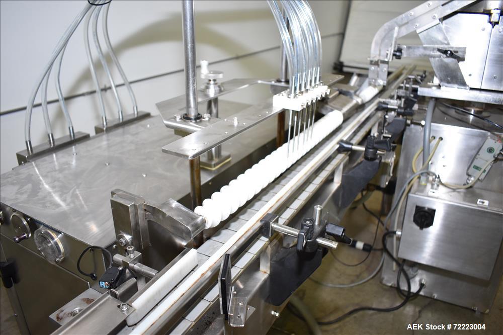 Used Cozzoli VR2 Monoblock Liquid Filler and Stoppering Machine