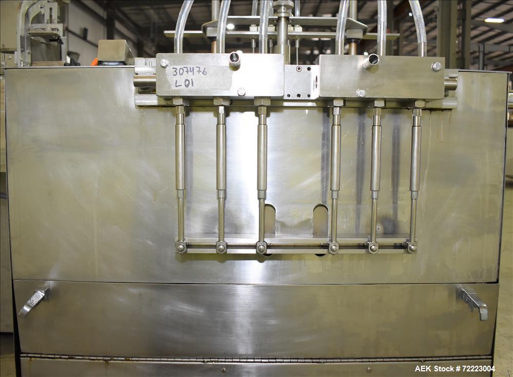 Used Cozzoli VR2 Monoblock Liquid Filler and Stoppering Machine