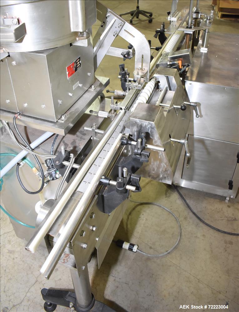 Used Cozzoli VR2 Monoblock Liquid Filler and Stoppering Machine