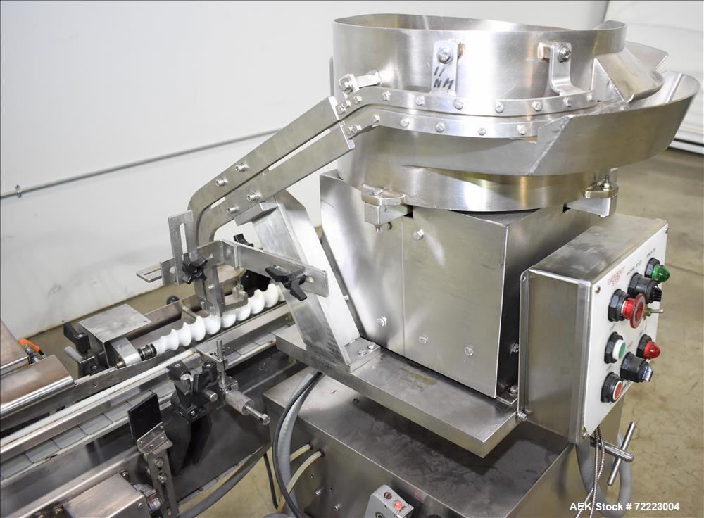 Used Cozzoli VR2 Monoblock Liquid Filler and Stoppering Machine