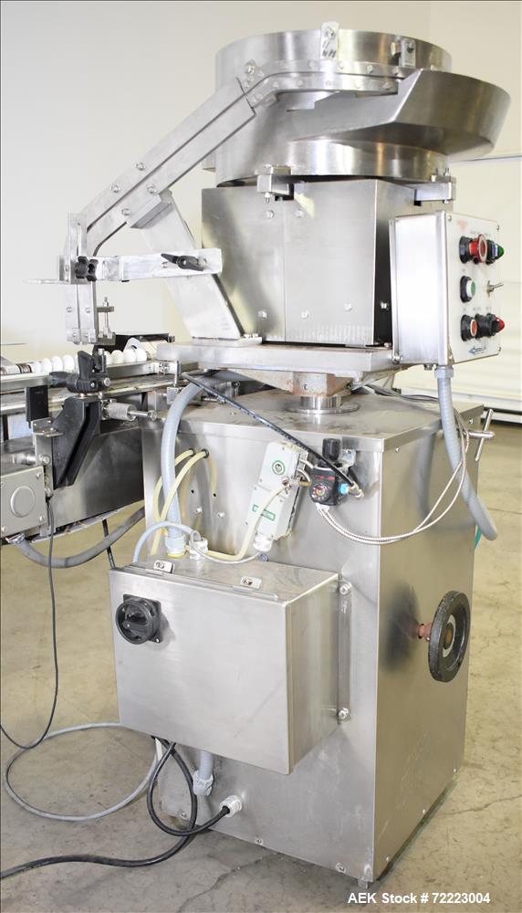 Used Cozzoli VR2 Monoblock Liquid Filler and Stoppering Machine