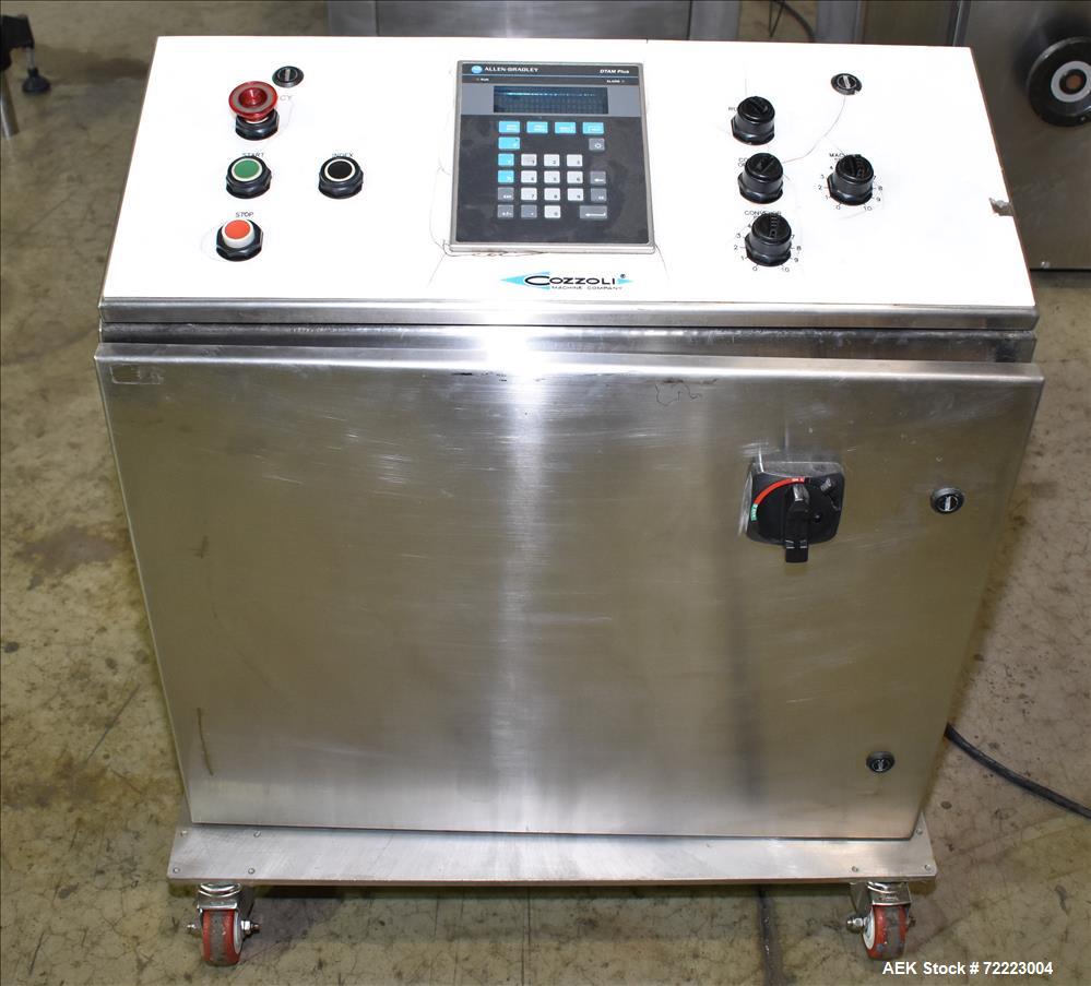 Used Cozzoli VR2 Monoblock Liquid Filler and Stoppering Machine