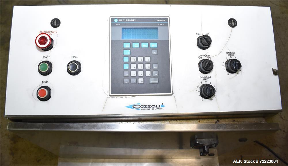 Used Cozzoli VR2 Monoblock Liquid Filler and Stoppering Machine