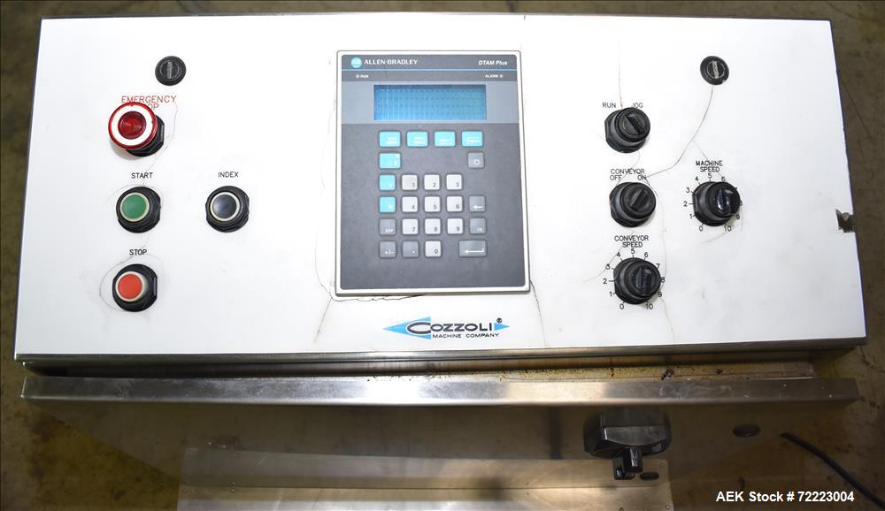 Used- Cozzoli VR2 Monoblock Liquid Filler and Stoppering Machine