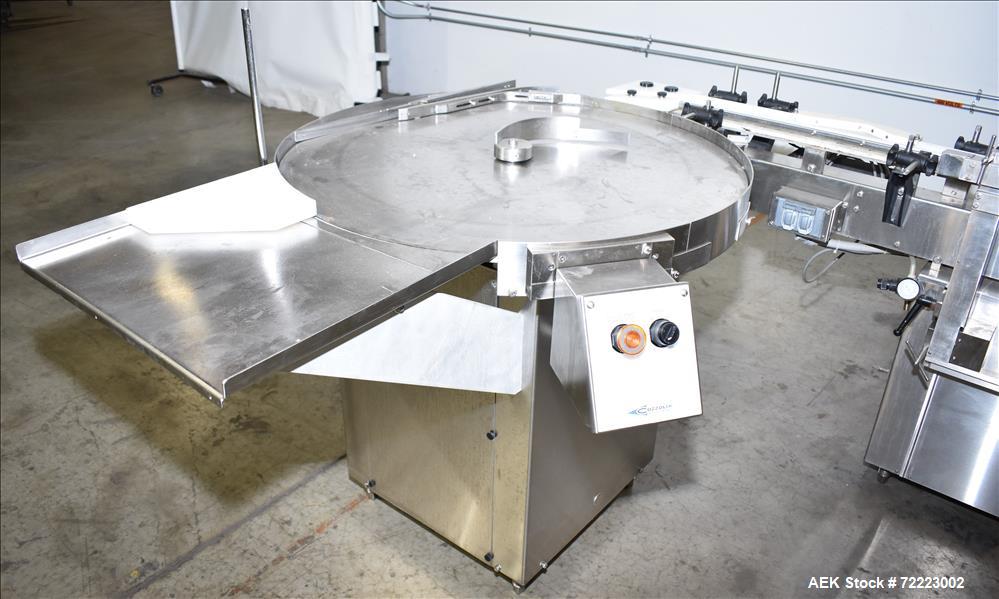 Used Cozzoli Pharmaceutical Filler Ampoule Vial Monoblock Syringe Filling Syste