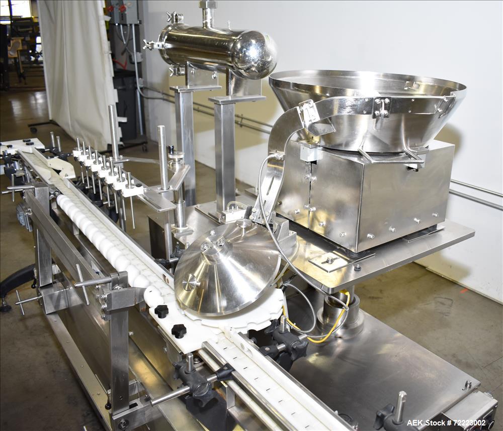 Used Cozzoli Pharmaceutical Filler Ampoule Vial Monoblock Syringe Filling Syste
