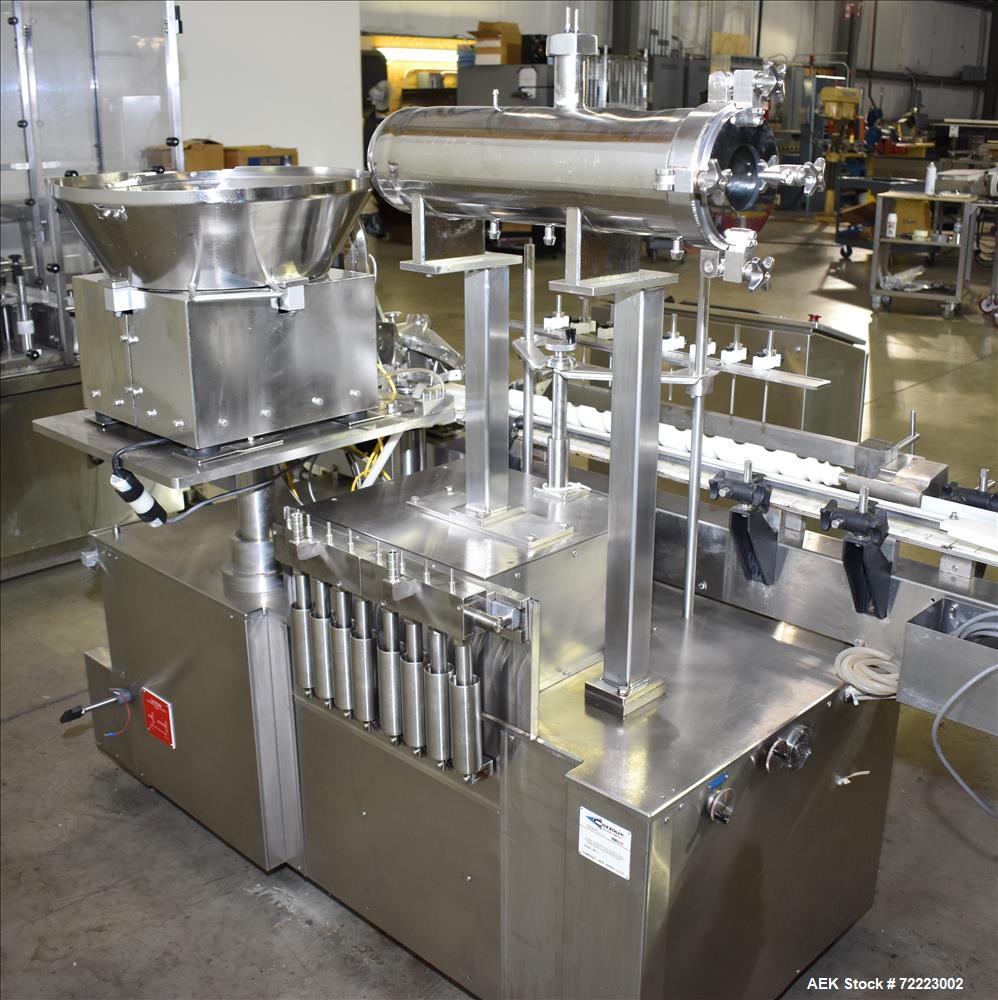 Used Cozzoli Pharmaceutical Filler Ampoule Vial Monoblock Syringe Filling Syste