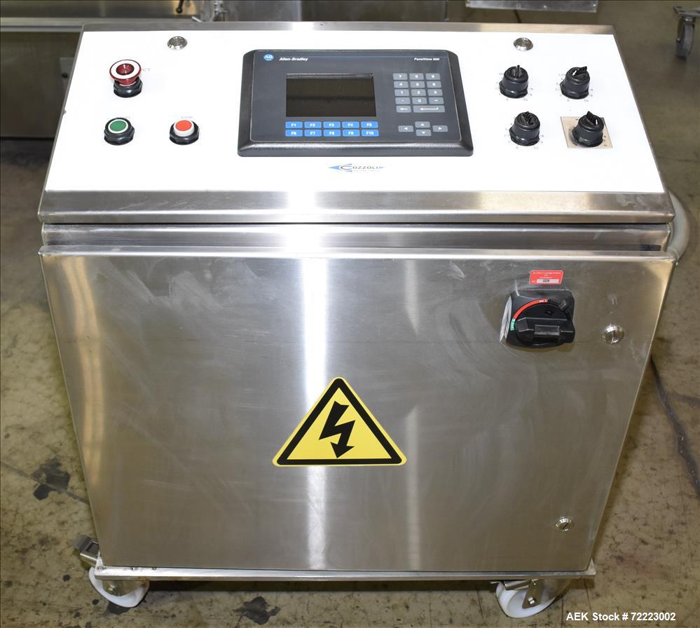 Used Cozzoli Pharmaceutical Filler Ampoule Vial Monoblock Syringe Filling Syste