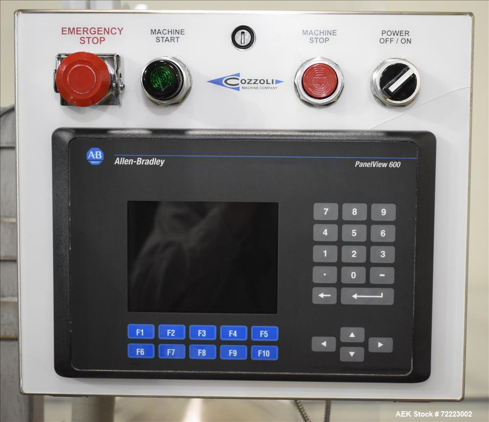 Used Cozzoli Pharmaceutical Filler Ampoule Vial Monoblock Syringe Filling Syste