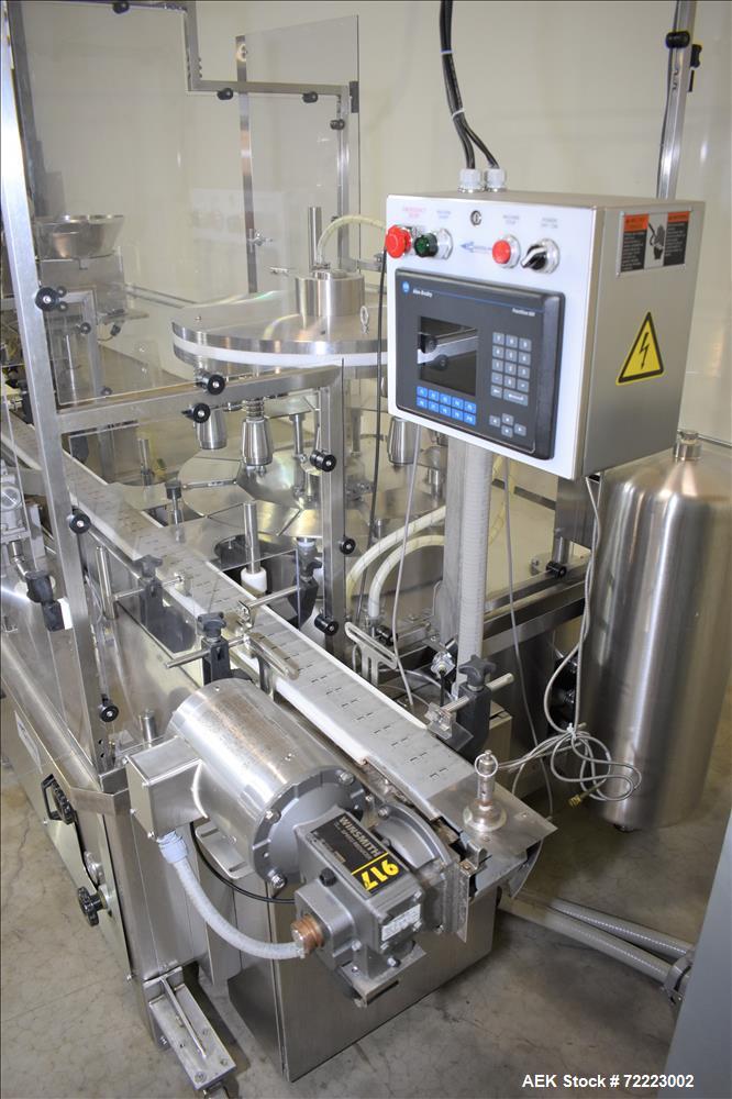 Used Cozzoli Pharmaceutical Filler Ampoule Vial Monoblock Syringe Filling Syste