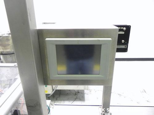 Used Groninger Syringe Filling Line, stainless steel on product contact parts. Line consists of model DFVK4000S inline (4) head filler, RTA3005 filler and HEA100 labeler.