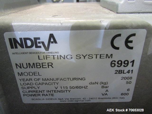 Used Groninger vial filling, Stoppering and crimp capping monoblock with checkw