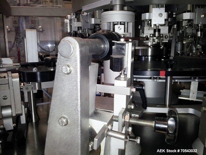 GRONINGER SMKE 18005 Labelling and plunger insertion machine