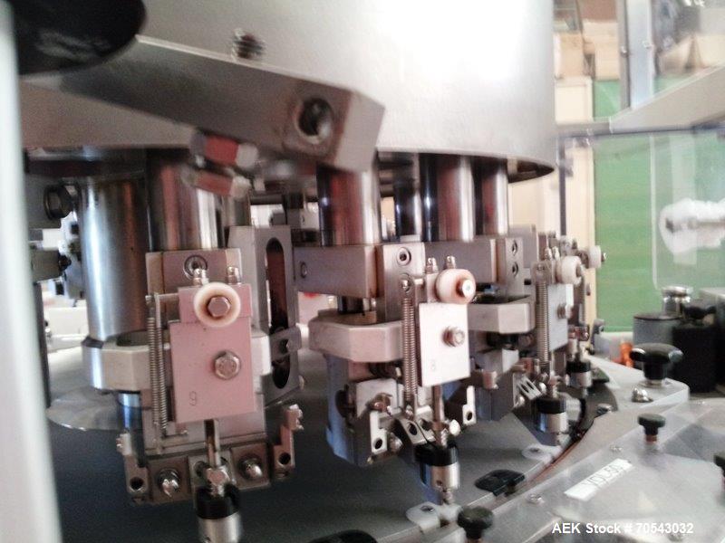 GRONINGER SMKE 18005 Labelling and plunger insertion machine