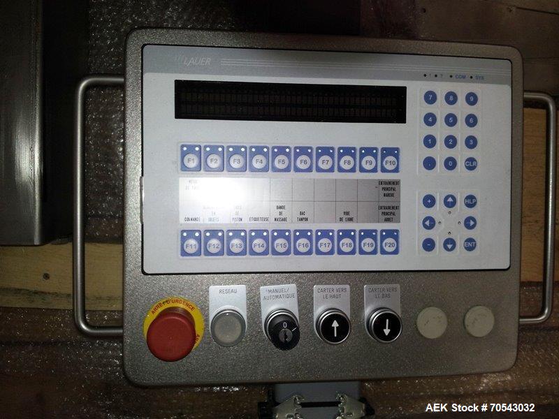 GRONINGER SMKE 18005 Labelling and plunger insertion machine
