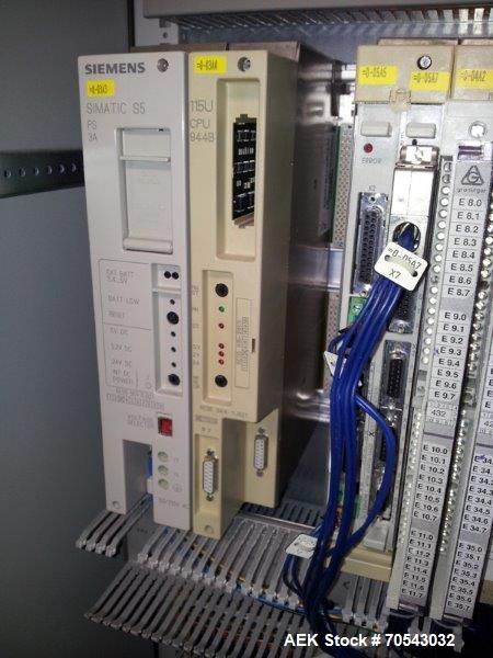 GRONINGER SMKE 18005 Labelling and plunger insertion machine