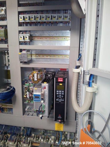 GRONINGER SMKE 18005 Labelling and plunger insertion machine