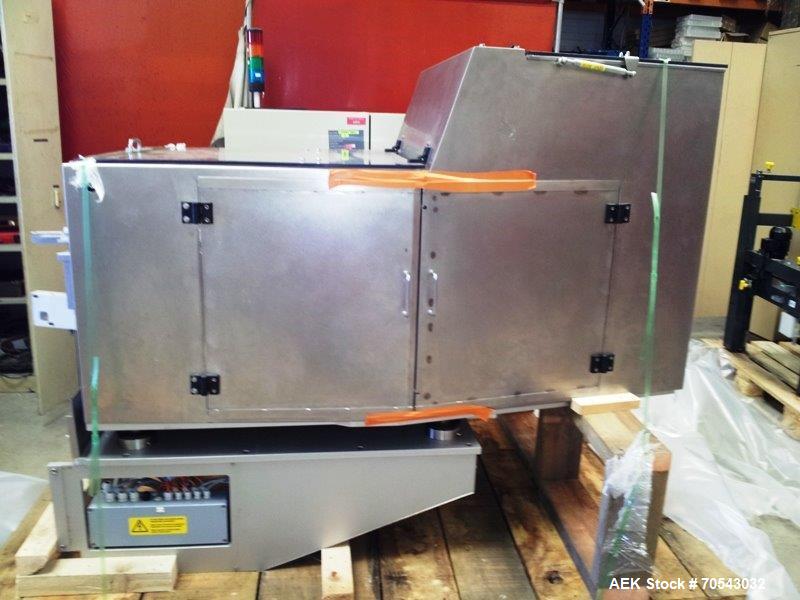 GRONINGER SMKE 18005 Labelling and plunger insertion machine