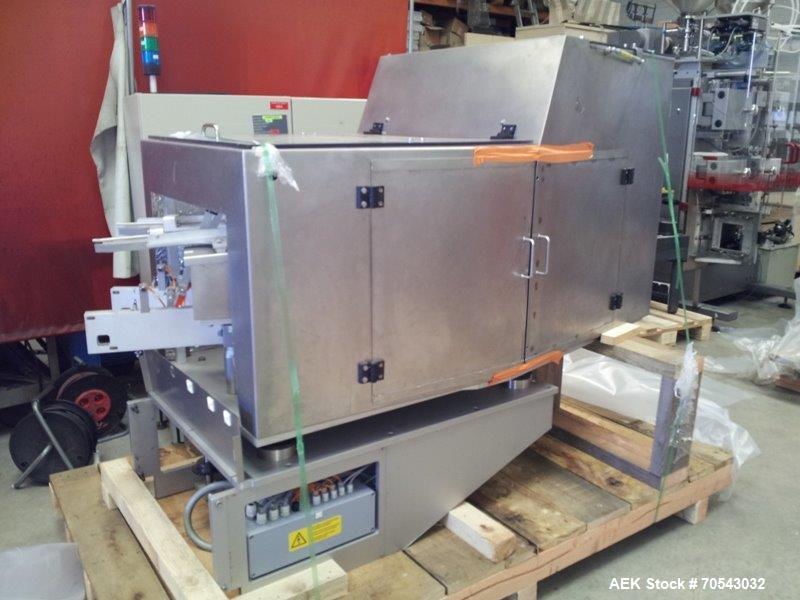 GRONINGER SMKE 18005 Labelling and plunger insertion machine