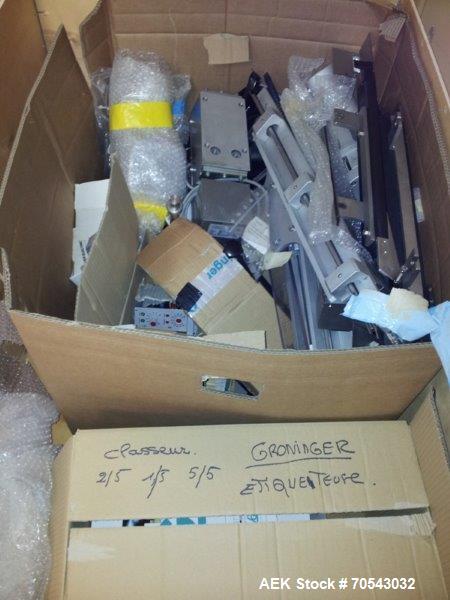GRONINGER SMKE 18005 Labelling and plunger insertion machine