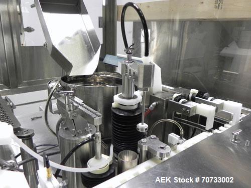 Used M&O Perry Model SFA-1 Vial Cartridge Placer and Filler System