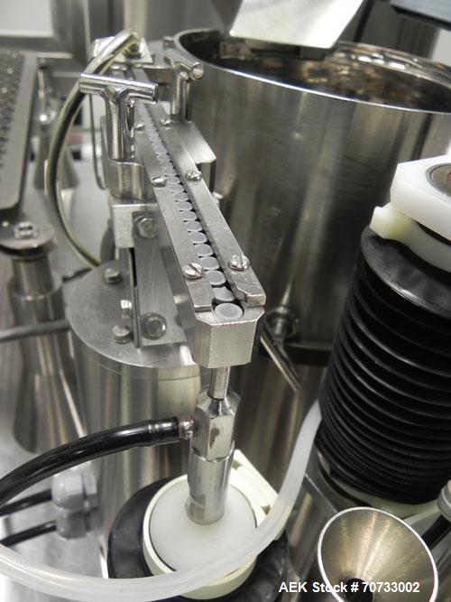 Used M&O Perry Model SFA-1 Vial Cartridge Placer and Filler System