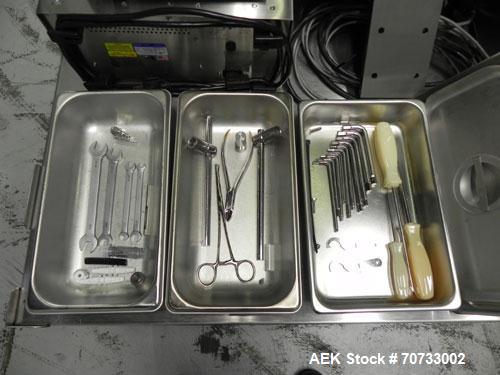 Used M&O Perry Model SFA-1 Vial Cartridge Placer and Filler System