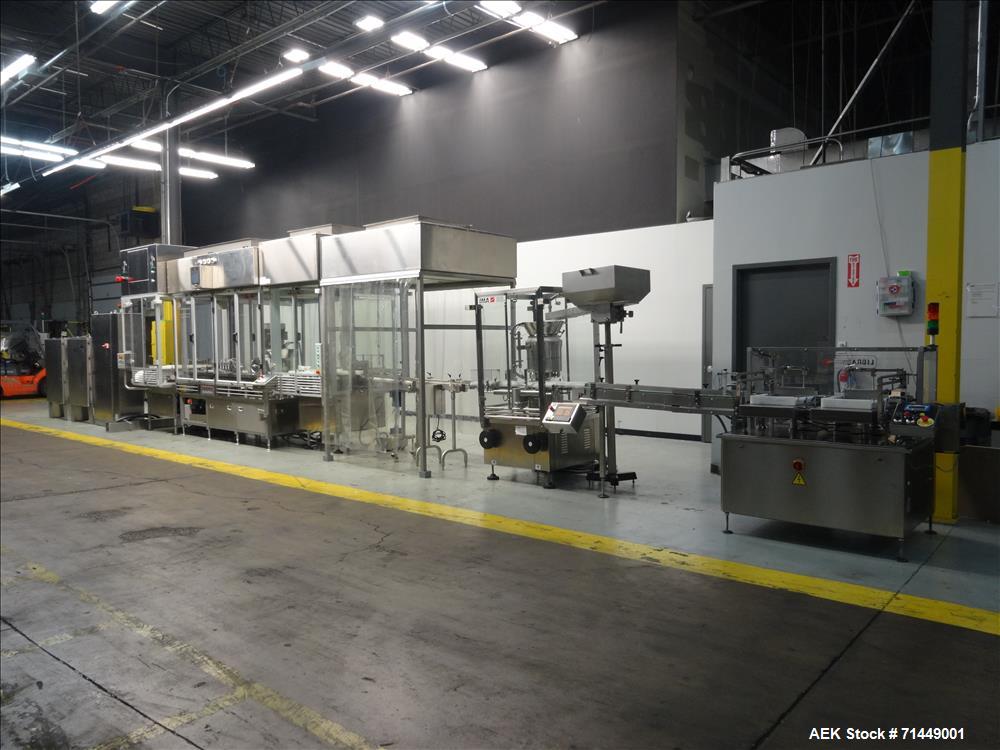 Used M&O Perry / IMA Model LF-SPS Libra Injectable Vial Filling Line