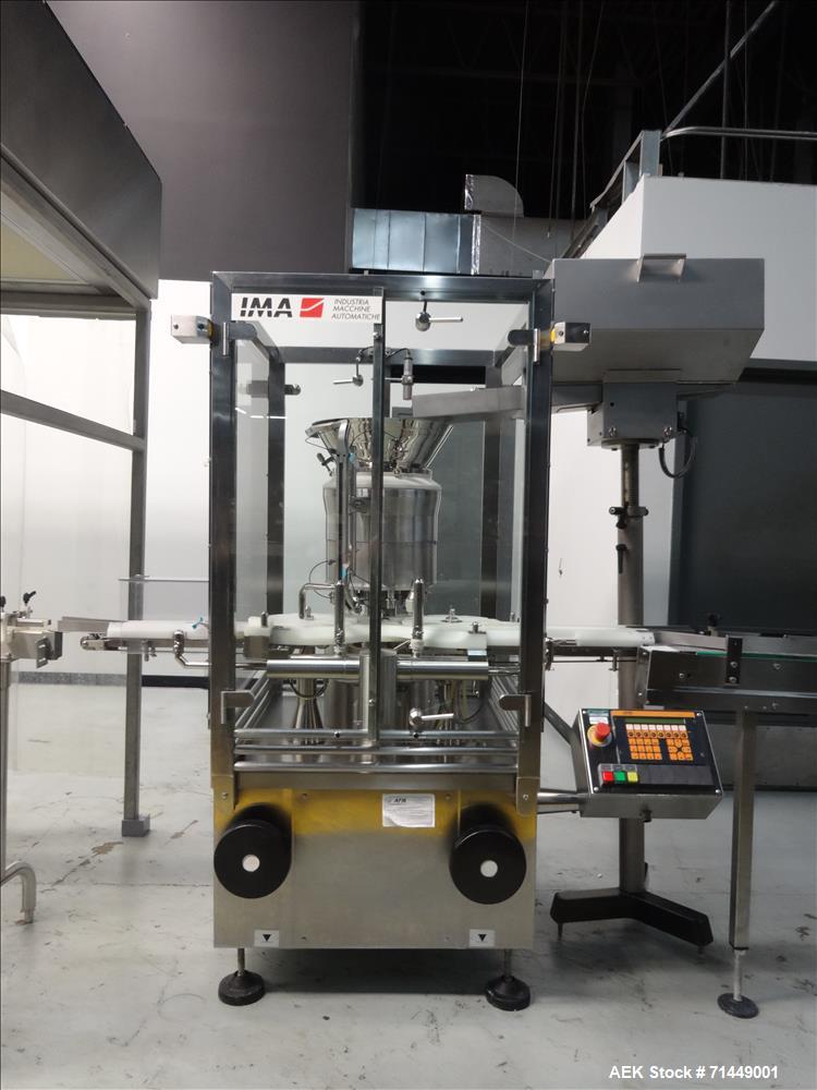 Used M&O Perry / IMA Model LF-SPS Libra Injectable Vial Filling Line