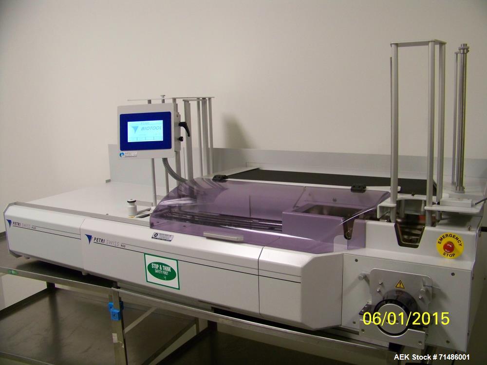 Used Biotool Swiss "PetriSwiss" Petri Dish Filling System, Model PS900