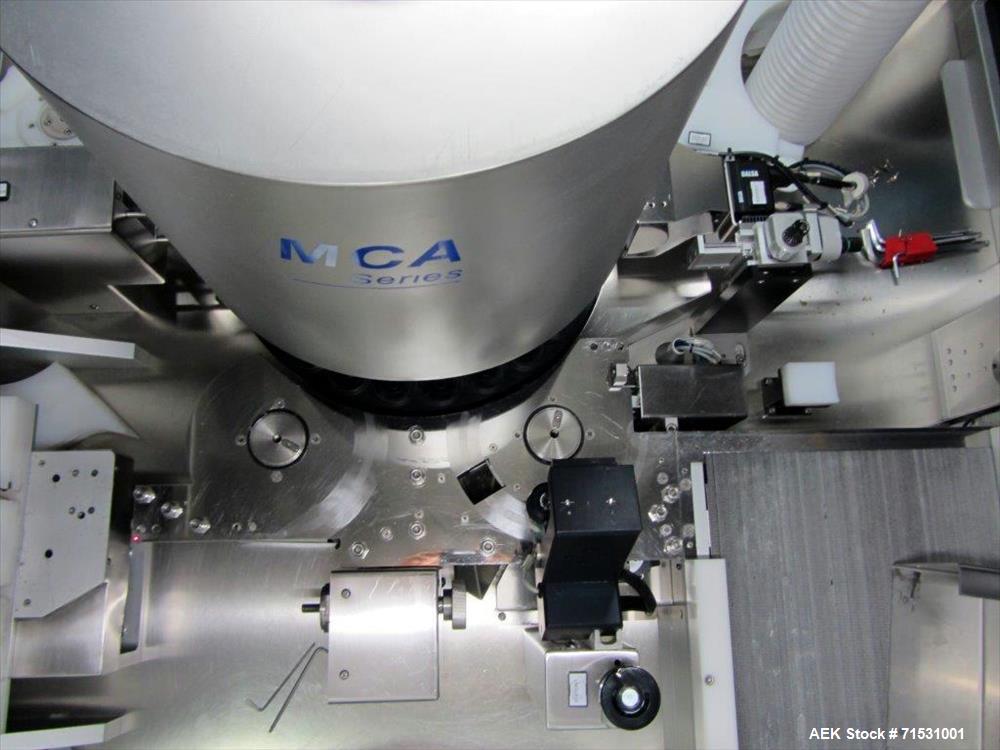 Used Complete Filling Line. Sterile dose ampoules. Includes the following equipment: Rota ampoule filler and sealing machine, Model R921/MA, 6000 amp/hr for 1 ml and 2 ml. Inox Industries formulation...