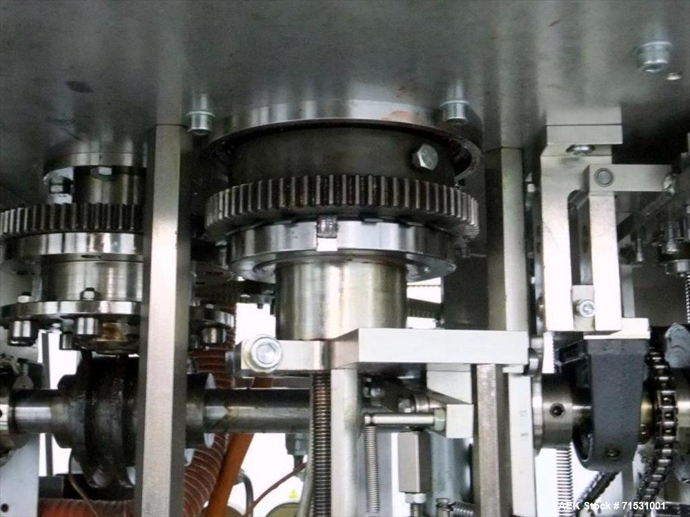 Used Complete Filling Line. Sterile dose ampoules. Includes the following equipment: Rota ampoule filler and sealing machine, Model R921/MA, 6000 amp/hr for 1 ml and 2 ml. Inox Industries formulation...