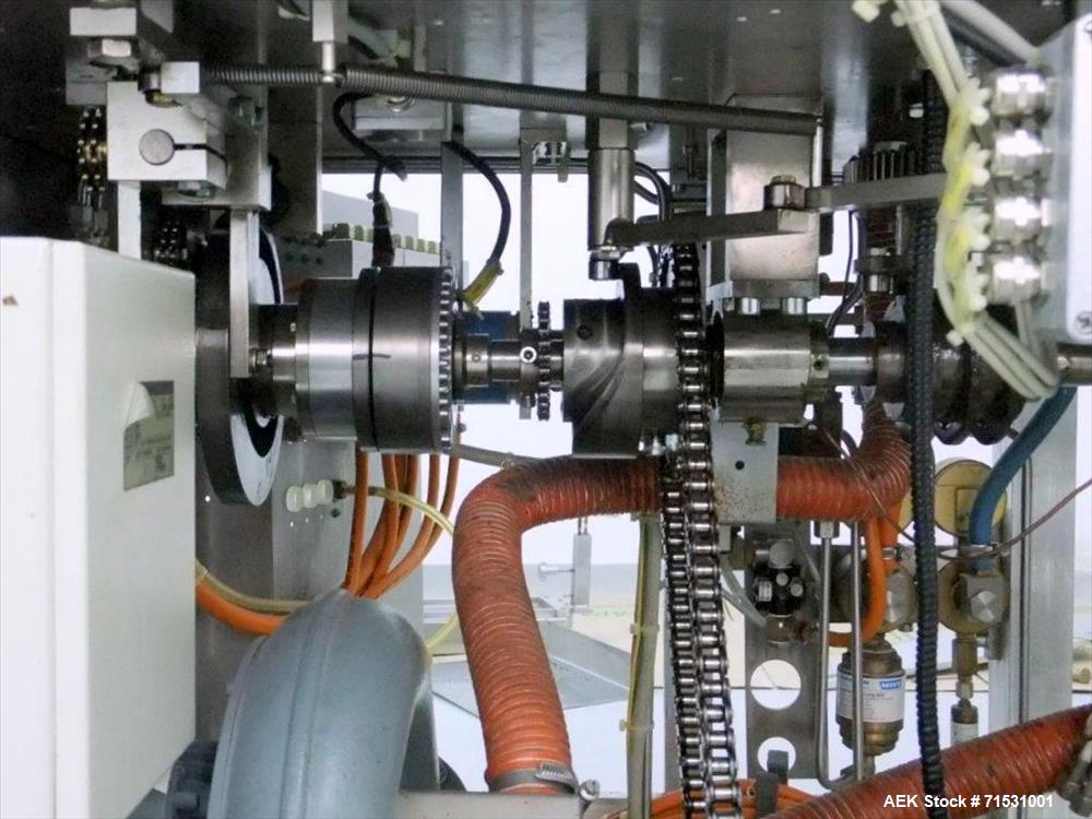 Used Complete Filling Line. Sterile dose ampoules. Includes the following equipment: Rota ampoule filler and sealing machine, Model R921/MA, 6000 amp/hr for 1 ml and 2 ml. Inox Industries formulation...