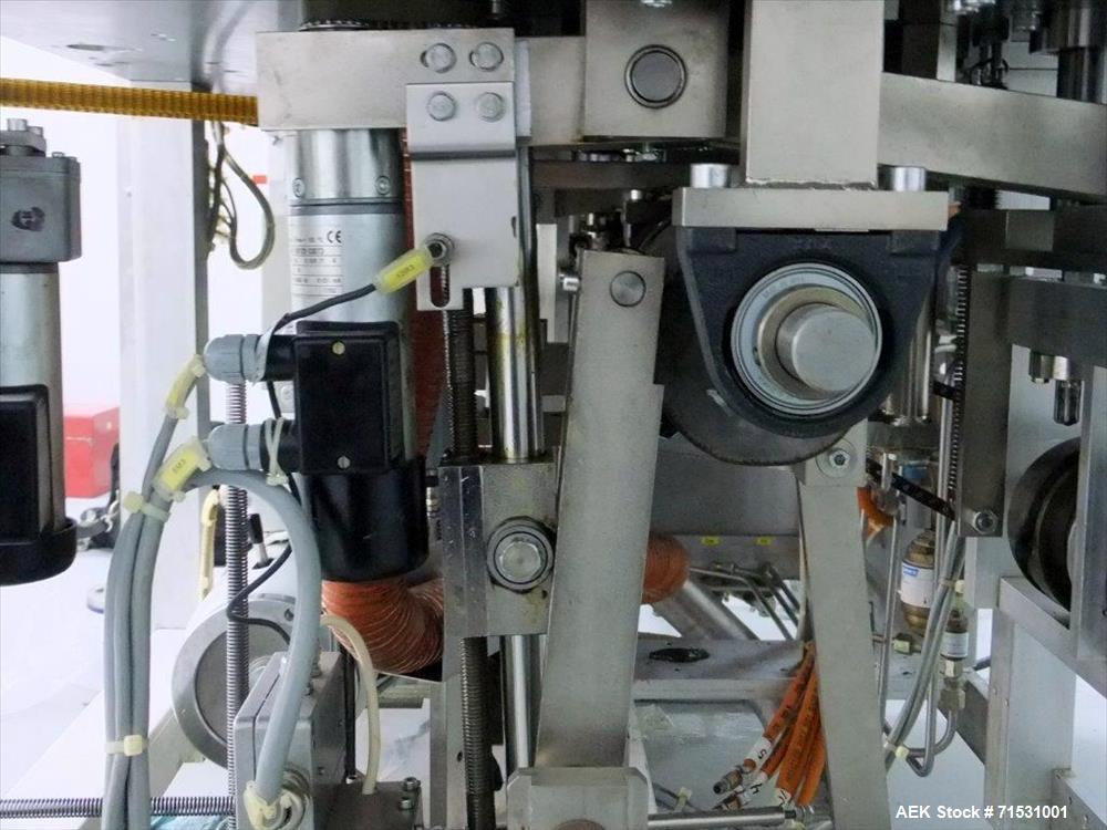 Used Complete Filling Line. Sterile dose ampoules. Includes the following equipment: Rota ampoule filler and sealing machine, Model R921/MA, 6000 amp/hr for 1 ml and 2 ml. Inox Industries formulation...