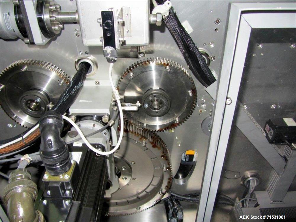 Used Complete Filling Line. Sterile dose ampoules. Includes the following equipment: Rota ampoule filler and sealing machine, Model R921/MA, 6000 amp/hr for 1 ml and 2 ml. Inox Industries formulation...
