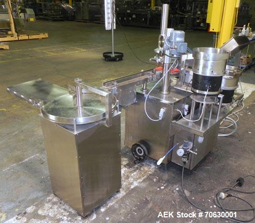 Used Schubert Model FD6000 Monoblock Vial Filler, Stopper and Crimp Capper