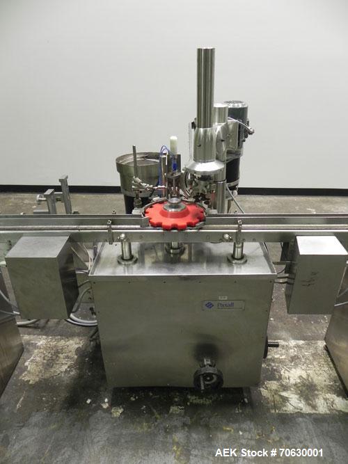 Used Schubert Model FD6000 Monoblock Vial Filler, Stopper and Crimp Capper