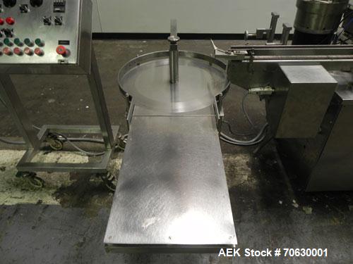 Used Schubert Model FD6000 Monoblock Vial Filler, Stopper and Crimp Capper