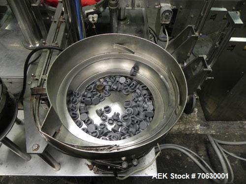 Used Schubert Model FD6000 Monoblock Vial Filler, Stopper and Crimp Capper