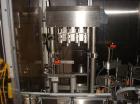Used Bosch MRF1010 Vial filler capable of speeds up to 70 vials per minute. Fill range:  0.5 ml - 250 ml (with changeparts). Pump Type:  rolling diaphragm.  Stopper size range:  13 mm - 28 mm all typ...