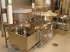 Used Bosch Vial Filling Line consisting of Bosch RRN 2020 vial washer capable of speeds up to 130 vials per minute.Max Container Size:Diameter up to 52 mm, Height up to 110 mm. Last ran vials of 2, 5...