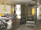 Used Bosch Vial Filling Line Consisting Of: Bosch model RRU 3084 vial rotary ultrasonic vial washer, serial# 789250 MS 7015C, Bosch depyrogenation tunnel, model HQL 3480S, serial# 789251 MS 4521C, Bo...