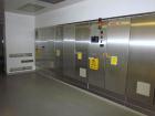 Used Bosch Vial Filling Line Consisting Of: Bosch model RRU 3084 vial rotary ultrasonic vial washer, serial# 789250 MS 7015C, Bosch depyrogenation tunnel, model HQL 3480S, serial# 789251 MS 4521C, Bo...