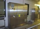 Used Bosch Vial Filling Line Consisting Of: Bosch model RRU 3084 vial rotary ultrasonic vial washer, serial# 789250 MS 7015C, Bosch depyrogenation tunnel, model HQL 3480S, serial# 789251 MS 4521C, Bo...