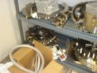 Used Chase Logeman Monoblock Filling Line, Model FPCCL4-12H.  Designed to fill, plug, cap and label at speeds up to 60 containers/minute; fill range from 1 - 125 mL; cap size range from 8 - 32 mm; IM...