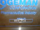 Used Chase Logeman Monoblock Filling Line, Model FPCCL4-12H.  Designed to fill, plug, cap and label at speeds up to 60 containers/minute; fill range from 1 - 125 mL; cap size range from 8 - 32 mm; IM...