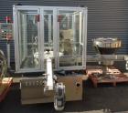 Used Comas Liquid Vial Filler and Capper Monoblock Liquid Filler, Powder Filler RP, Model FC7-50. 3000-4000 parts per hour. This unit has main monoblock with 4 head piston filling mechanism and screw...