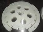Used Comas Liquid Vial Filler and Capper Monoblock Liquid Filler, Powder Filler RP, Model FC7-50. 3000-4000 parts per hour. This unit has main monoblock with 4 head piston filling mechanism and screw...