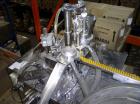 Used Comas Liquid Vial Filler and Capper Monoblock Liquid Filler, Powder Filler RP, Model FC7-50. 3000-4000 parts per hour. This unit has main monoblock with 4 head piston filling mechanism and screw...